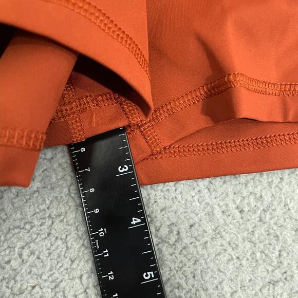 NEW Nike Pro Dri Fit Mid-Rise Shorts Women XXL Orange 3in GRX Athletic Training - Picture 11 of 13